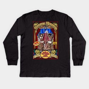 Tattooed Lady Sideshow Poster 2 Kids Long Sleeve T-Shirt